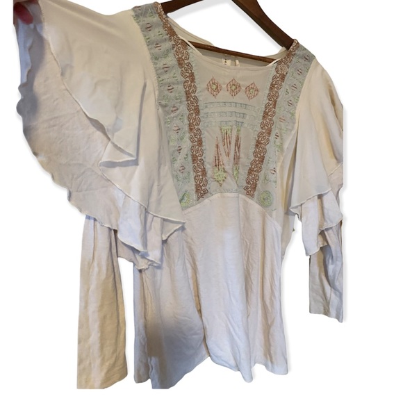 Free People La Cienga Embroidered Top - Picture 9 of 14